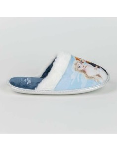 House Slippers Frozen Blue 2