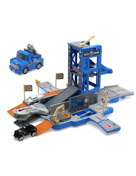 Track with Ramps Light Car with sound