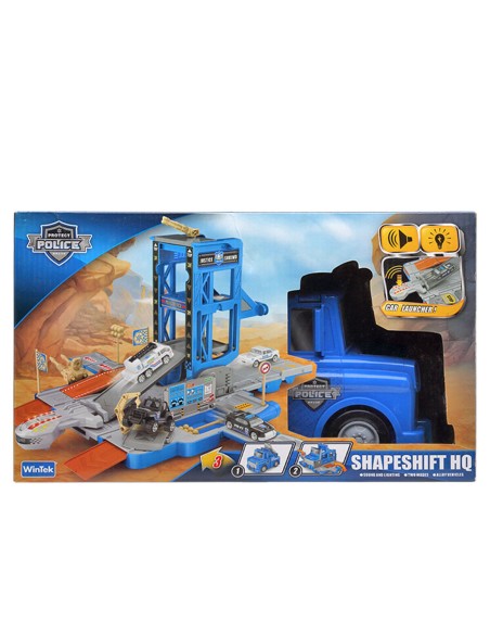 Track with Ramps Light Car with sound