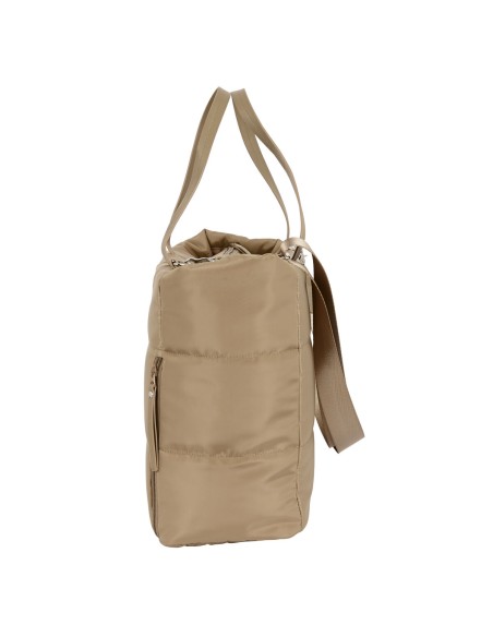 Shoulder Bag Moos Camel Camel 54 x 31 x 17 cm Padded