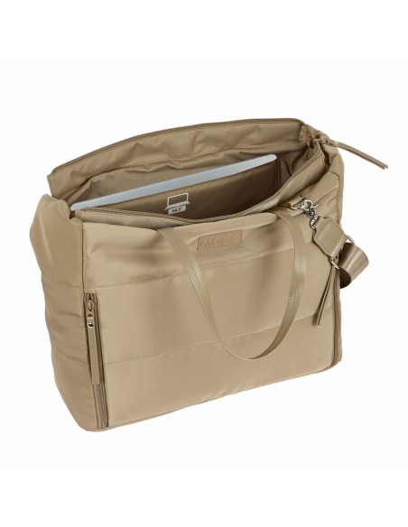 Shoulder Bag Moos Camel Camel 54 x 31 x 17 cm Padded