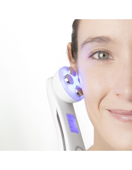 Facial Massager with Radiofrequency, Phototherapy and Electrostimulation Wace InnovaGoods