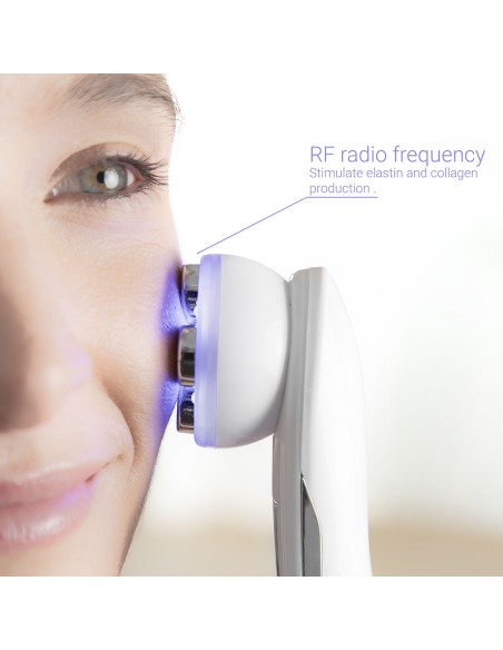 Facial Massager with Radiofrequency, Phototherapy and Electrostimulation Wace InnovaGoods