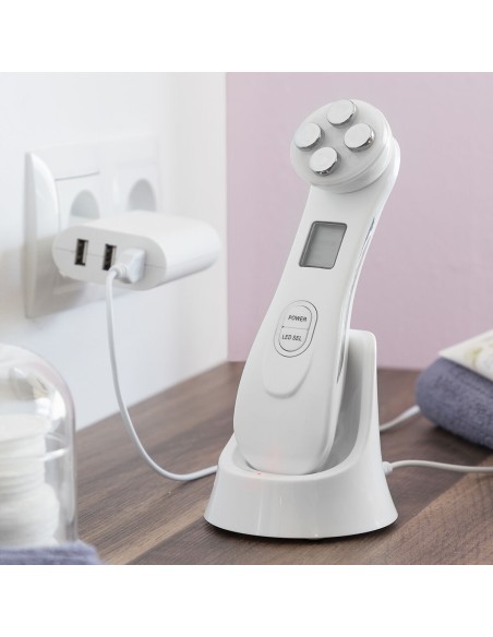 Facial Massager with Radiofrequency, Phototherapy and Electrostimulation Wace InnovaGoods
