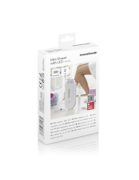 Rechargeable Mini Shaver with LED Light Epiluch InnovaGoods