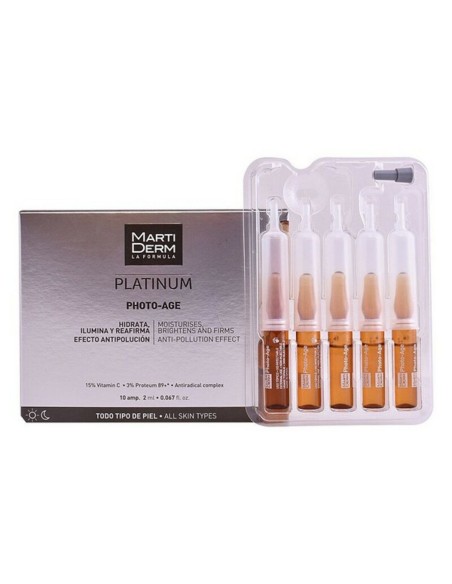 Ampoules Platinum Photo Age Martiderm (2 ml)