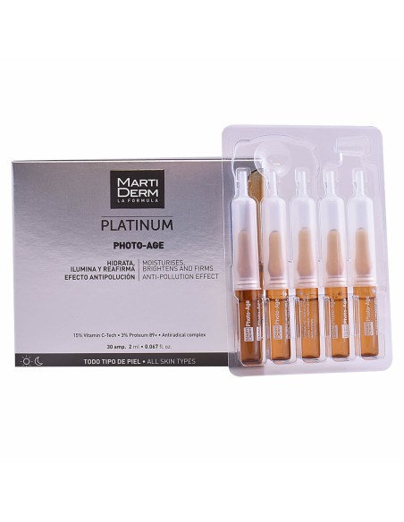 Ampoules Platinum Photo Age Martiderm (2 ml)