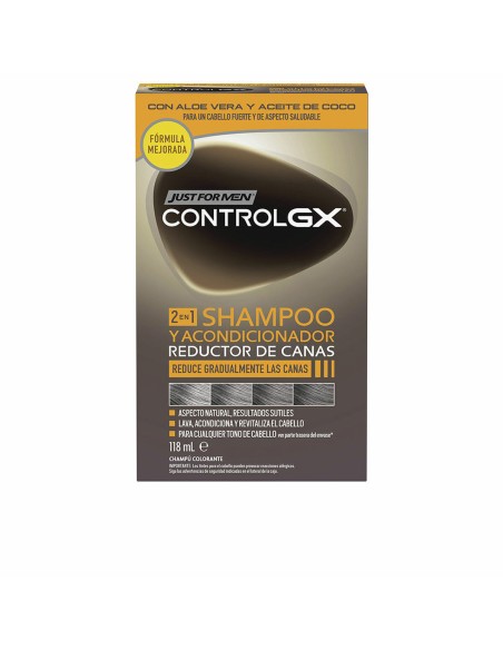 Shampoo and Conditioner Just For Men Control Gx 118 ml