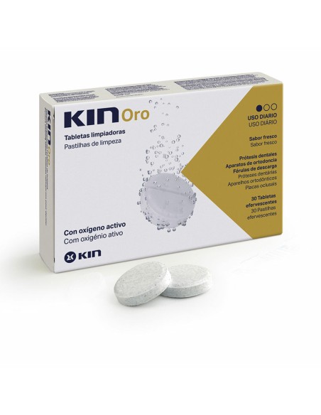 Cleaning Tablets for Dentures Kin Kin Oro 30 Units