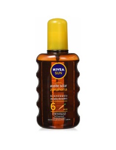 Sunscreen Oil Nivea SUN ZANAHORIA Spf 6 200 ml