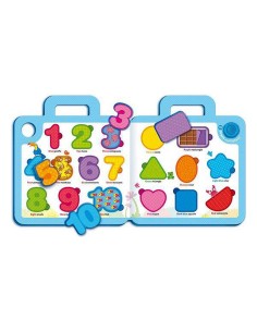 Educational game Reig Bag Numbers 18 Pieces Alphabet