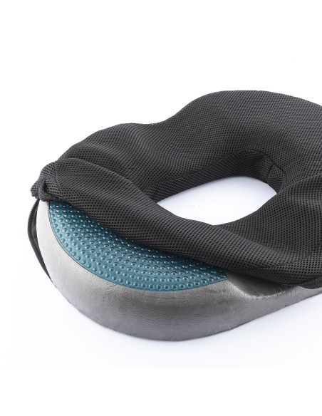 Gel & Bamboo Charcoal Cushion with Removable Cover Charnut InnovaGoods