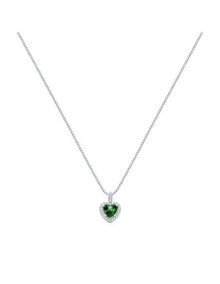 Ladies' Pendant Morellato SAIW134 Silver Green