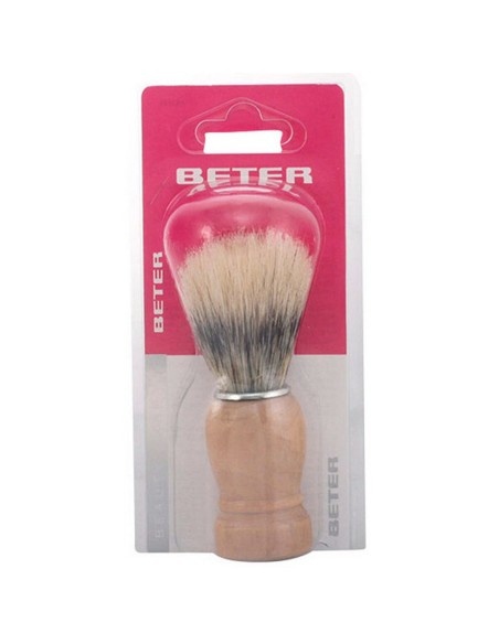 Shaving Brush with Wooden Handle Beter Brocha De Afeitar (1 Unit)