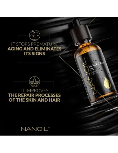 Body Oil Nanoil Power Of Nature Macadamia nut oil (50 ml)