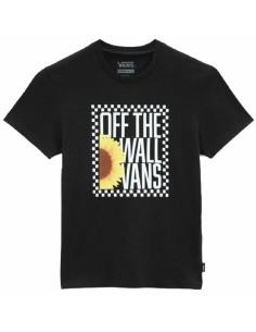 Child's Short Sleeve T-Shirt Vans Sunlit Crew Black 2