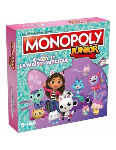 Board game Winning Moves Monopoly Junior Gabby and the Magic House