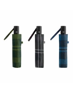 Foldable Umbrella C-Collection Clima Pongee Automatic 7 Rods (Ø 56 cm)