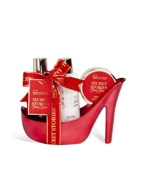 Hygiene set IDC Institute Secret Stories - Cherry Blossom Shoe Red 4 Pieces