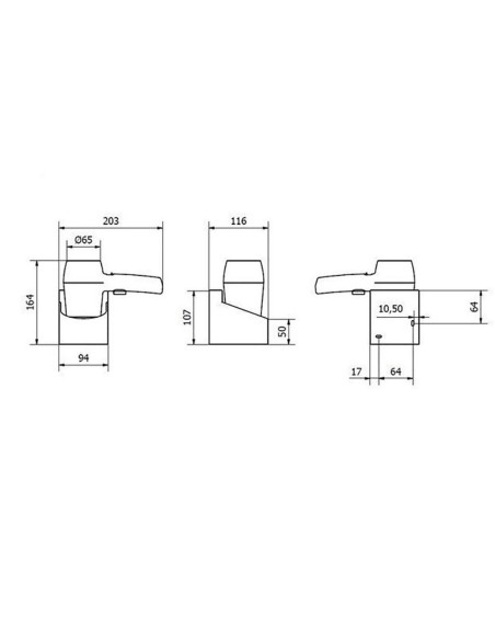 Hairdryer Jofel White 1200 W Wall Bracket