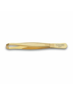 Tweezers for Plucking 3 Claveles Golden Crab