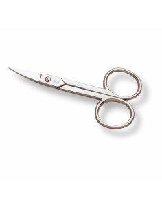 Nail Scissors Palmera 08871160 101,6 mm Carbon steel Curved 4"