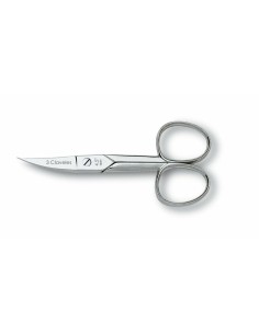 Nail Scissors 3 Claveles Carbon steel Curved 4,5" Curve 2
