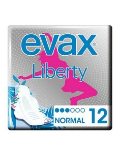 Normal Sanitary Pads with Wings Evax Liberty 2