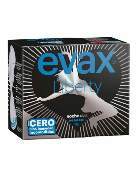 Night Sanitary Pads with Wings Evax 4015400749240