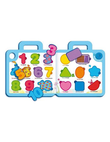 Educational game Reig Bag Numbers 18 Pieces Alphabet