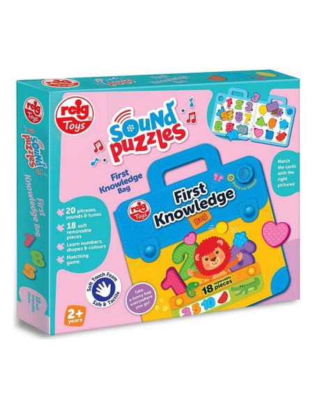 Educational game Reig Bag Numbers 18 Pieces Alphabet