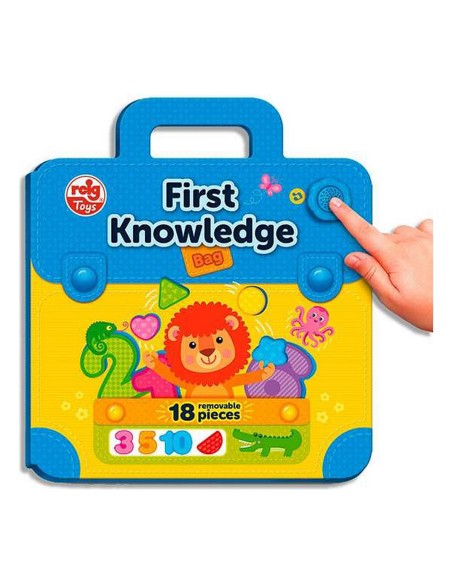 Educational game Reig Bag Numbers 18 Pieces Alphabet
