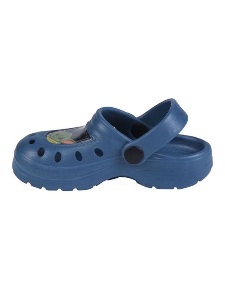 Beach Sandals The Mandalorian Blue