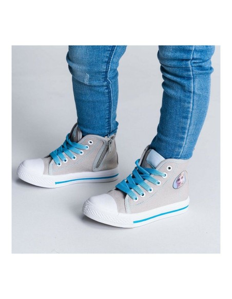 Kids Casual Boots Frozen Grey