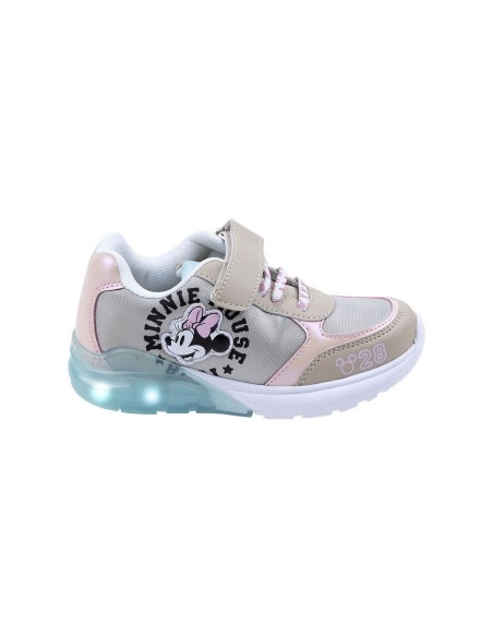 LED Trainers Minnie Mouse Beige