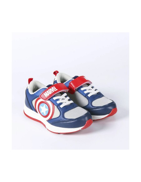 Sports Shoes for Kids The Avengers Blue Red