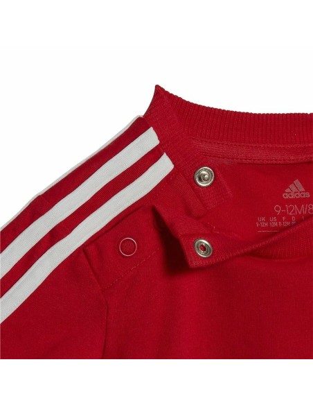Sports Outfit for Baby Adidas Three Stripes Red