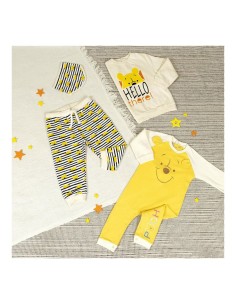 Baby's Long-sleeved Romper Suit Disney Grey 2