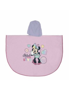 Waterproof Poncho with Hood Minnie Mouse Lilac 2