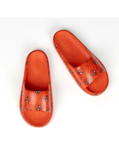 Flip Flops for Children Spider-Man Red