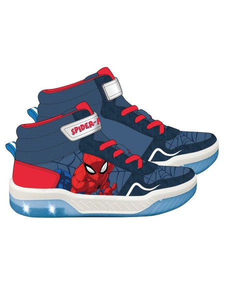 Casual Shoes with LEDs Spider-Man Dark blue