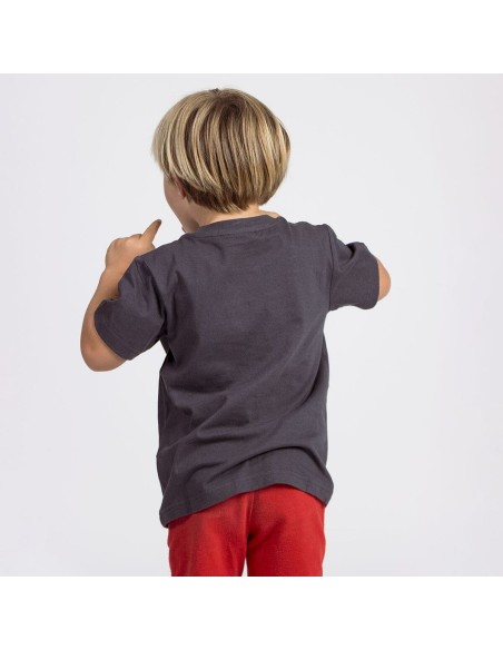 Child's Short Sleeve T-Shirt Spider-Man Dark grey