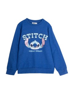 Sweatshirt without Hood Stitch Dark blue