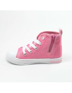 Kids Casual Boots Minnie Mouse Pink LED Lights 2