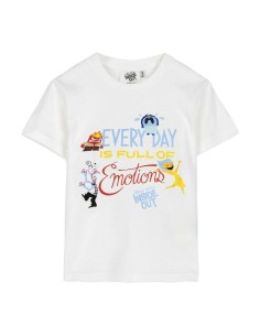 Child's Short Sleeve T-Shirt Pixar White