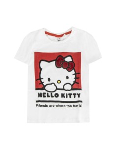 Child's Short Sleeve T-Shirt Hello Kitty White