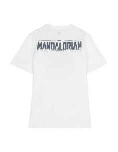 Child's Short Sleeve T-Shirt The Mandalorian White 2