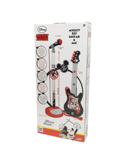 Music set Mickey Mouse Microphone Baby Guitar