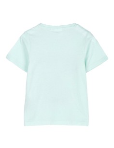 Child's Short Sleeve T-Shirt Stitch Turquoise 2