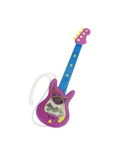 Baby Guitar Reig Party 4 Cords Electric Blue Purple